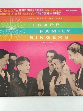 Vintage The Trapp Family Singers (The Sound of Music) 12" vinyl record album LP